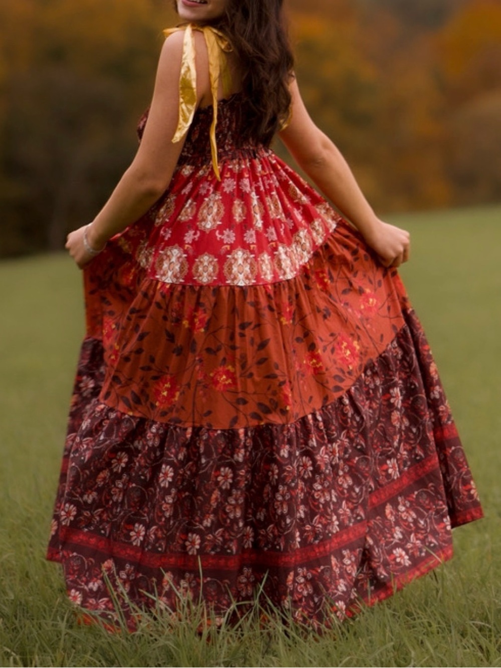 Amazon Floral Maxi Dress